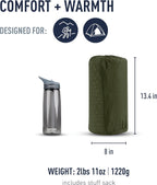 Sea to Summit Camp Plus Self-Inflating Foam Sleeping Mat for Camping, Rectangular - Regular (72 x 25 x 3 inches)
